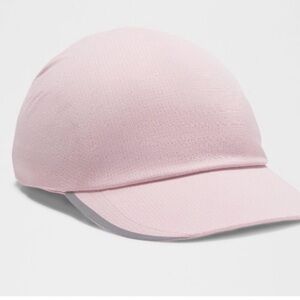 NWT Lululemon Fast and Free Run Hat, L/XL, Pink Haze